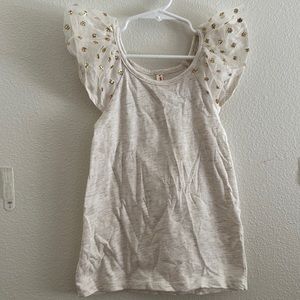 Cotton On Little Princess, Glitter Flutter Sleeve